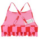 بيكيني مخطط باللونين الوردي والأحمر للبنات, 1, hi-res