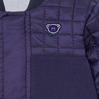 Younger Boys Navy Blue Jacket, 1, hi-res