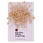 Girls Gold Pearl Flower Hair Clip, 1, hi-res