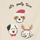 سويت شيرت أطفال بطبعة كلاب باللون البيج للاولاد, 1, hi-res