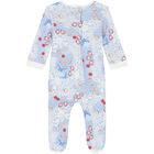 أفرول بنات بالشعار باللون الأزرق, 1, hi-res