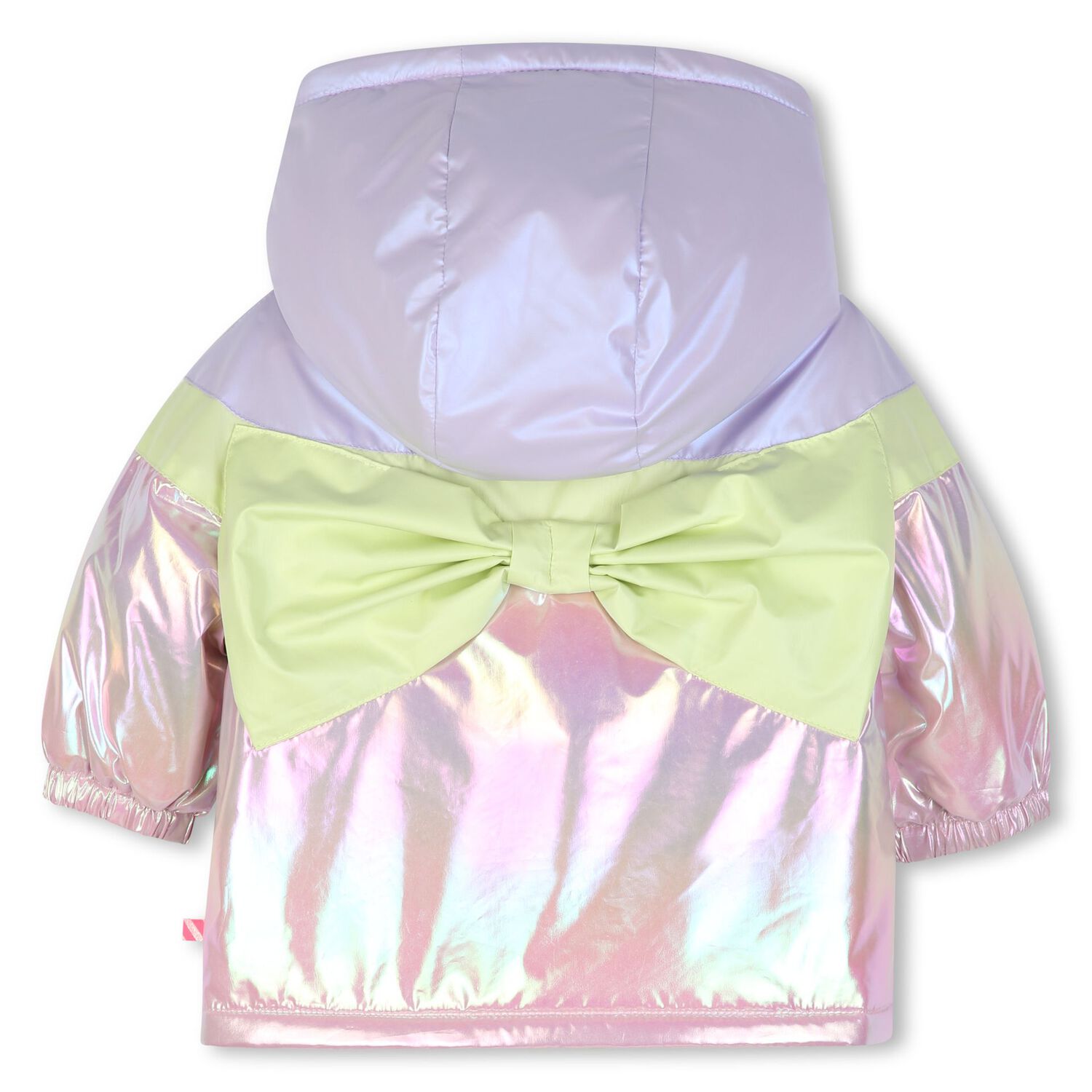Younger Girls Lilac & Iridescent Pink Jacket, 1, hi-res