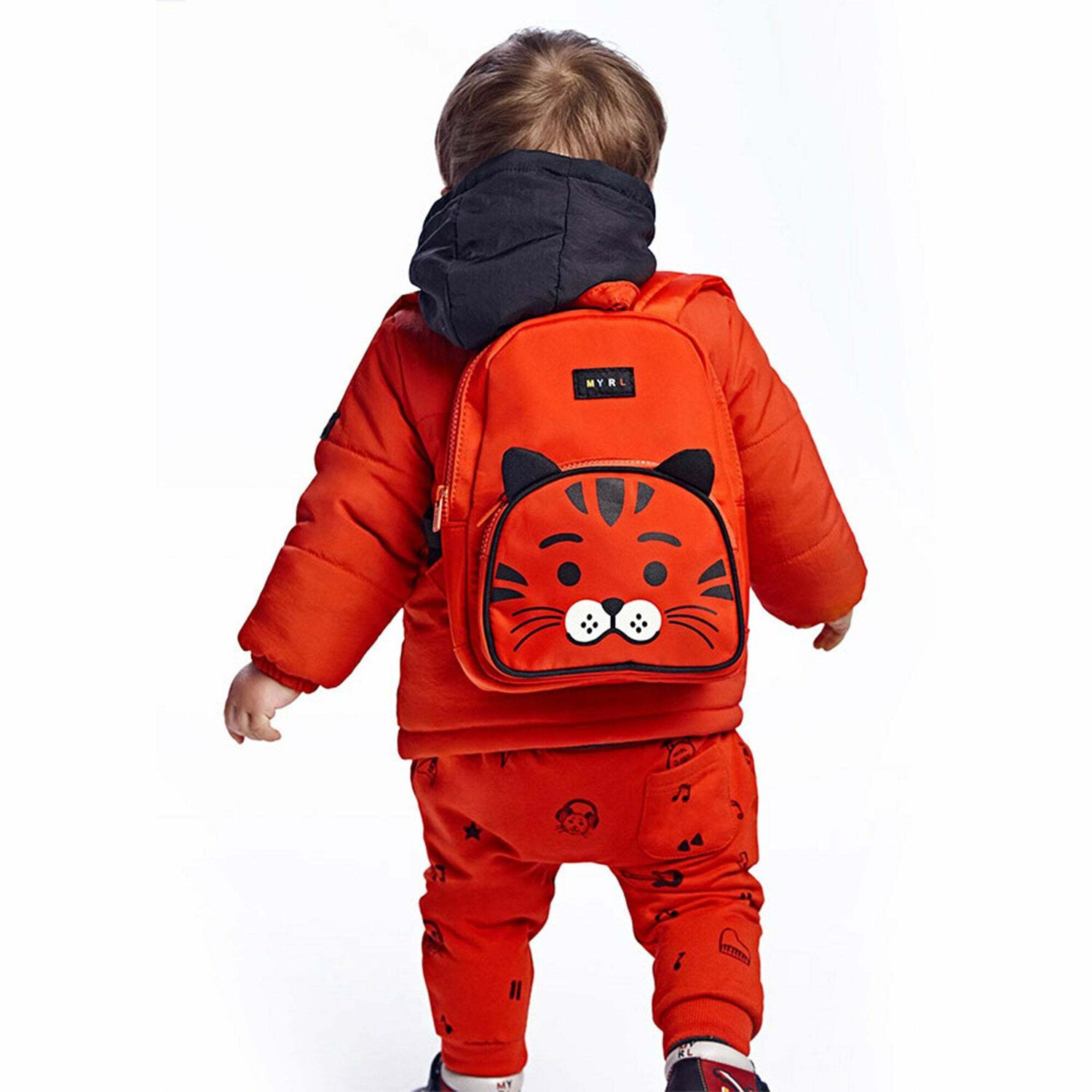 حقيبة ظهر باللون البرتقالي(24سم), 1, hi-res