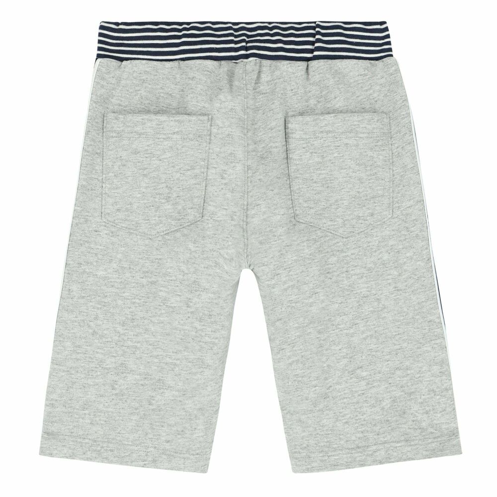 Aigner Baby Boys Grey Jersey Shorts Junior Couture UAE