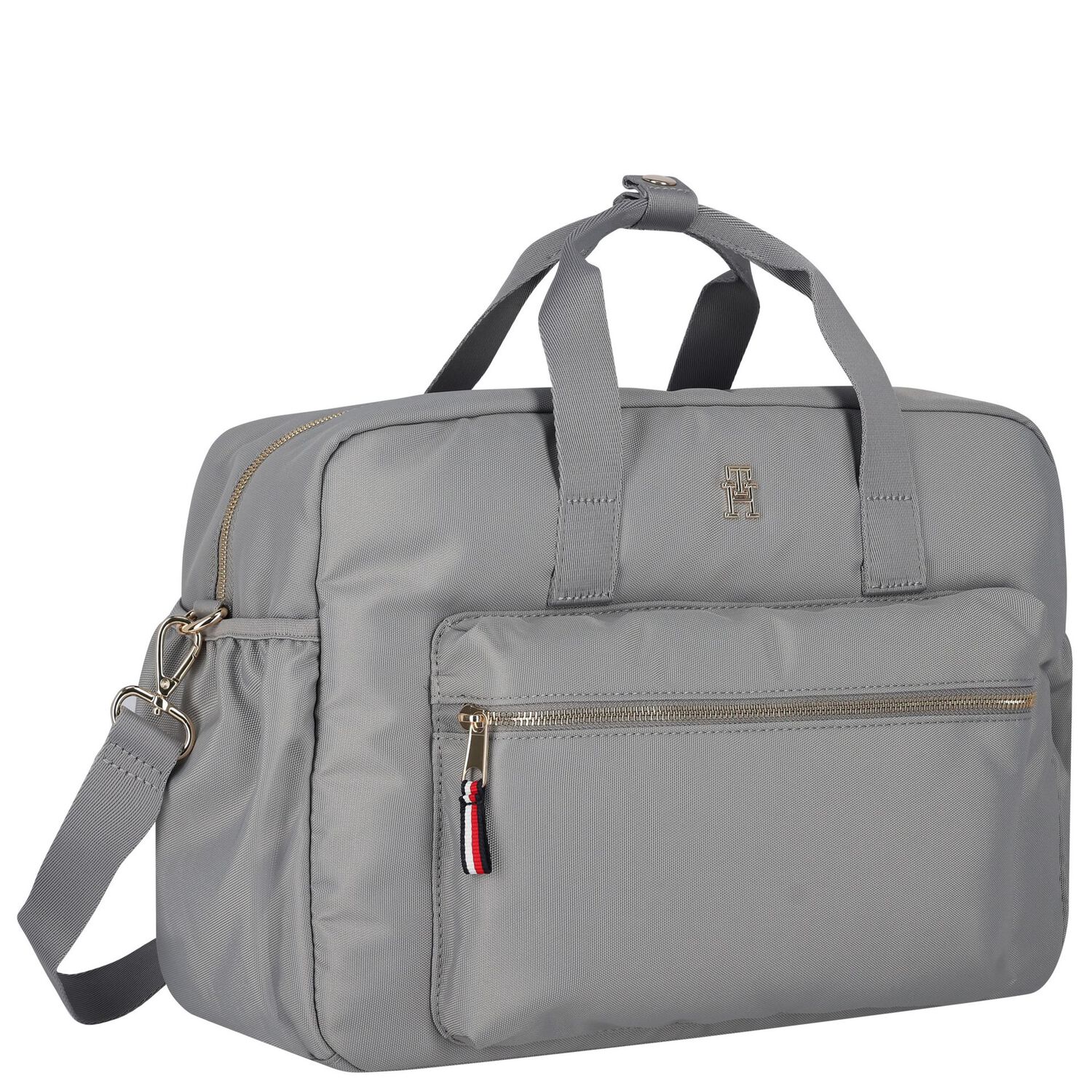 Grey Logo Baby Changing Bag, 3, hi-res