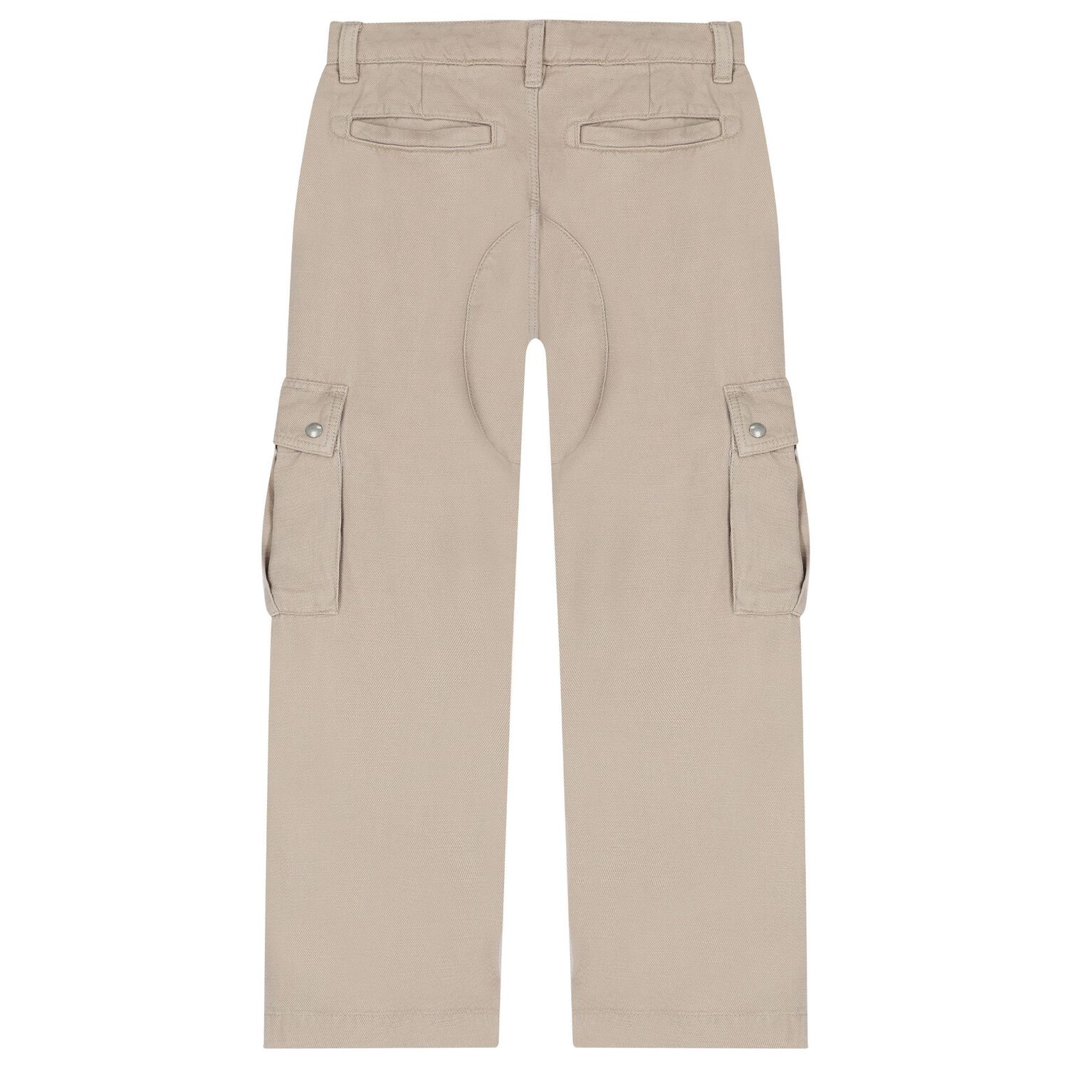 Boys Beige Logo Trousers, 1, hi-res image number null
