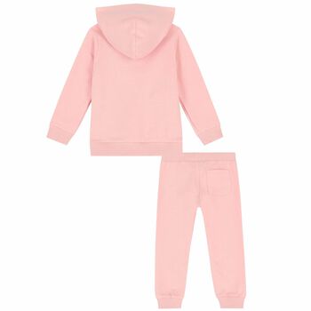 Pink Teddy Logo Tracksuit