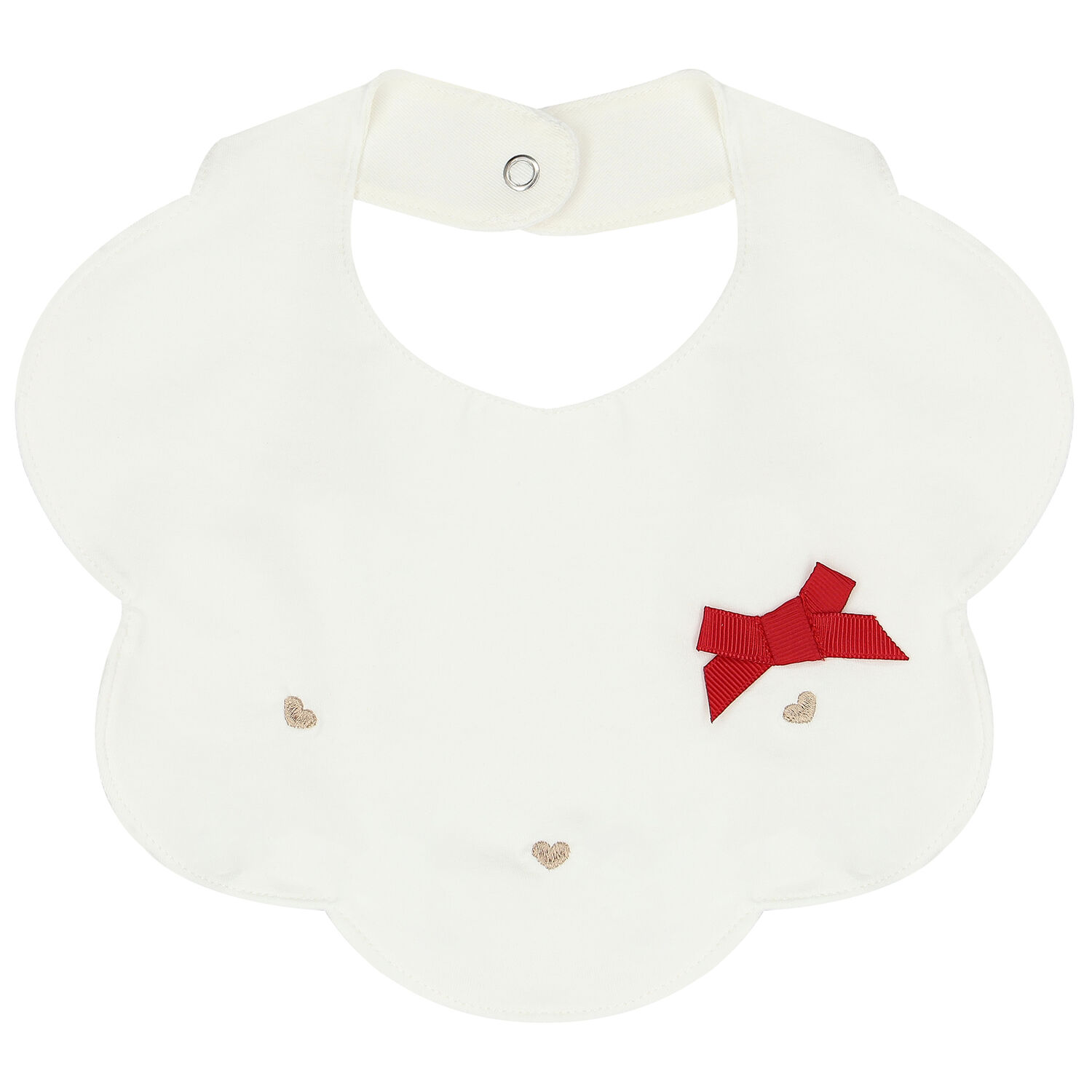 مريلة بنات باللون العاجي ( قطعتين), 1, hi-res