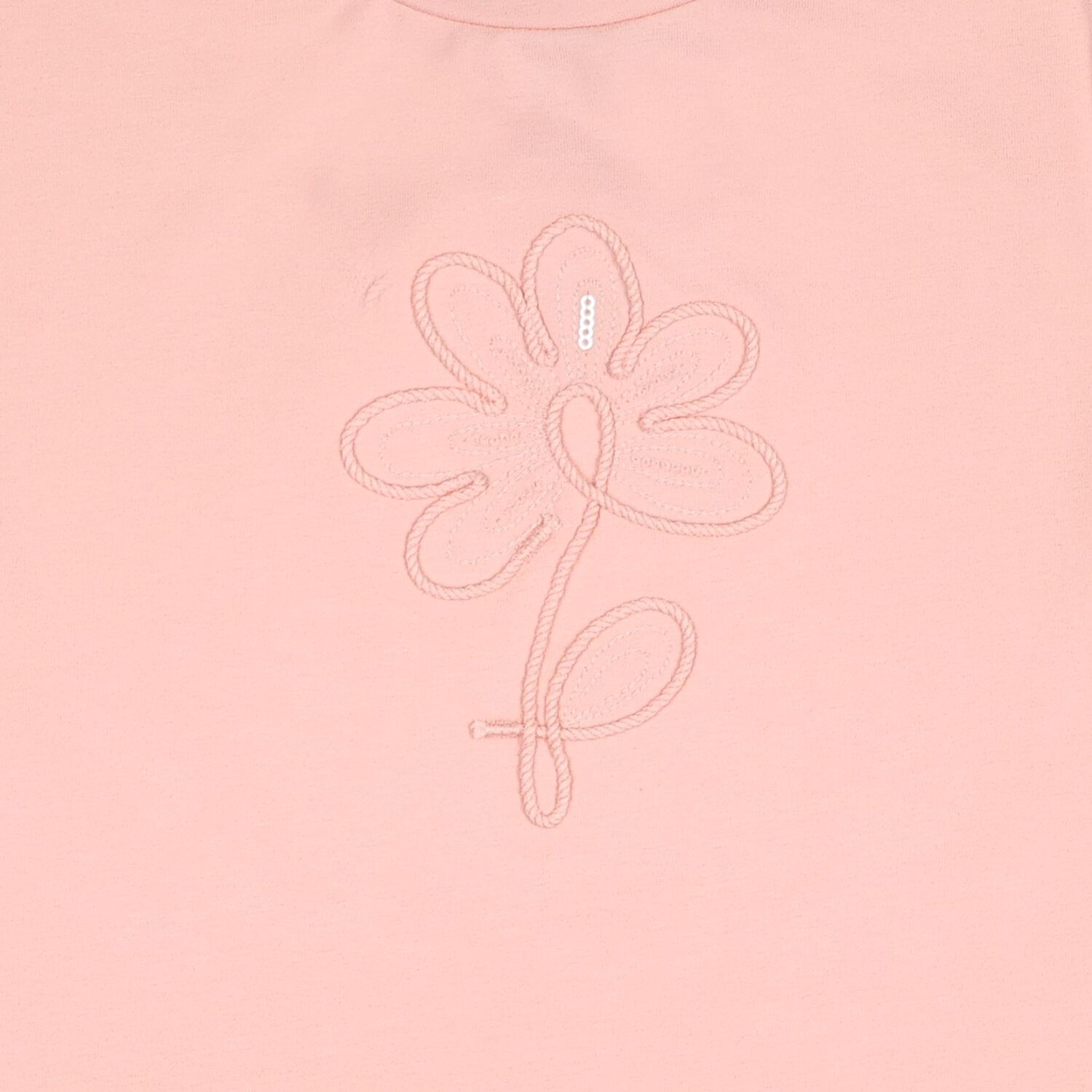 Girls Pink Flower T-Shirt, 4, hi-res