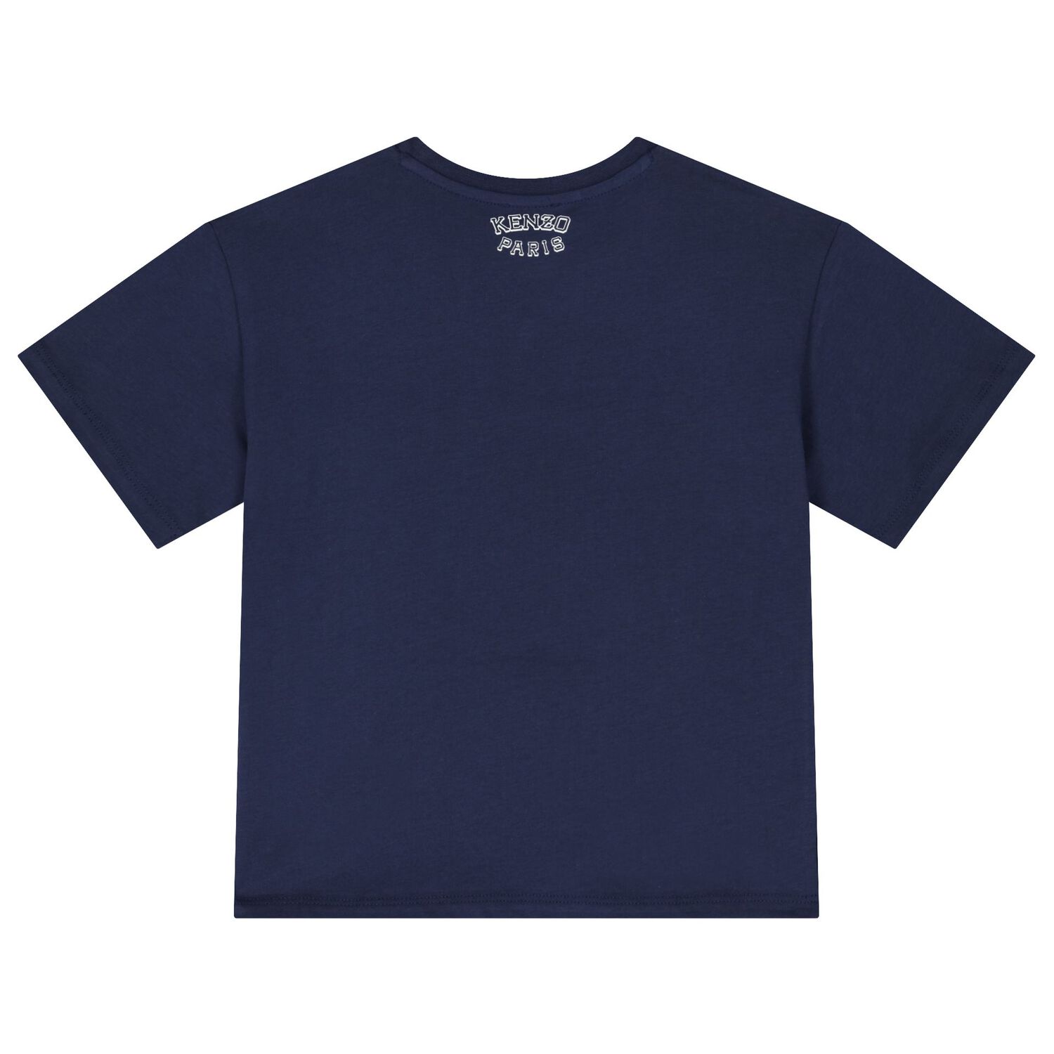 Boys Navy Blue Tiger Logo T-Shirt, 1, hi-res