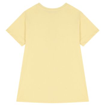 Girls Yellow Polo Bear Dress