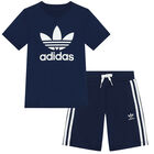 Navy Logo Shorts Set, 2, hi-res