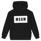 Black & White Logo Hooded Top, 1, hi-res