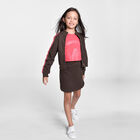 Girls Brown Logo Skirt, 1, hi-res