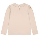 Girls Ivory & Beige Key Skirt Set, 2, hi-res