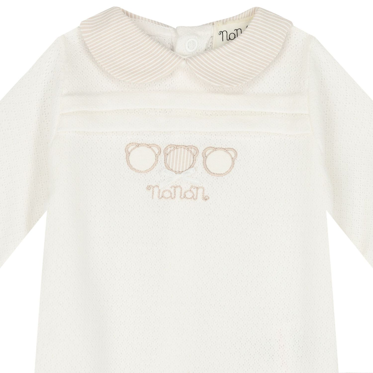 Ivory & Beige Babygrow, 2, hi-res image number null