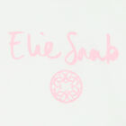 تيشيرت بالشعار باللون الأبيض والوردي للبنات, 1, hi-res