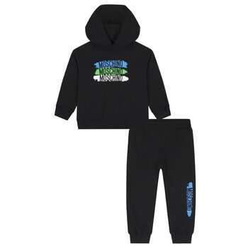 Black Logo Tracksuit