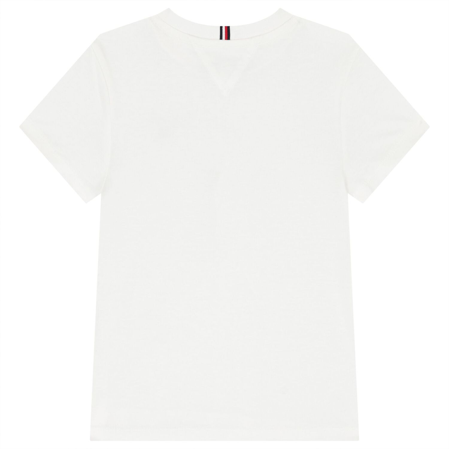 Boys White Logo T-Shirt, 3, hi-res