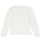 Girls Black & White Logo Skirt Set, 1, hi-res