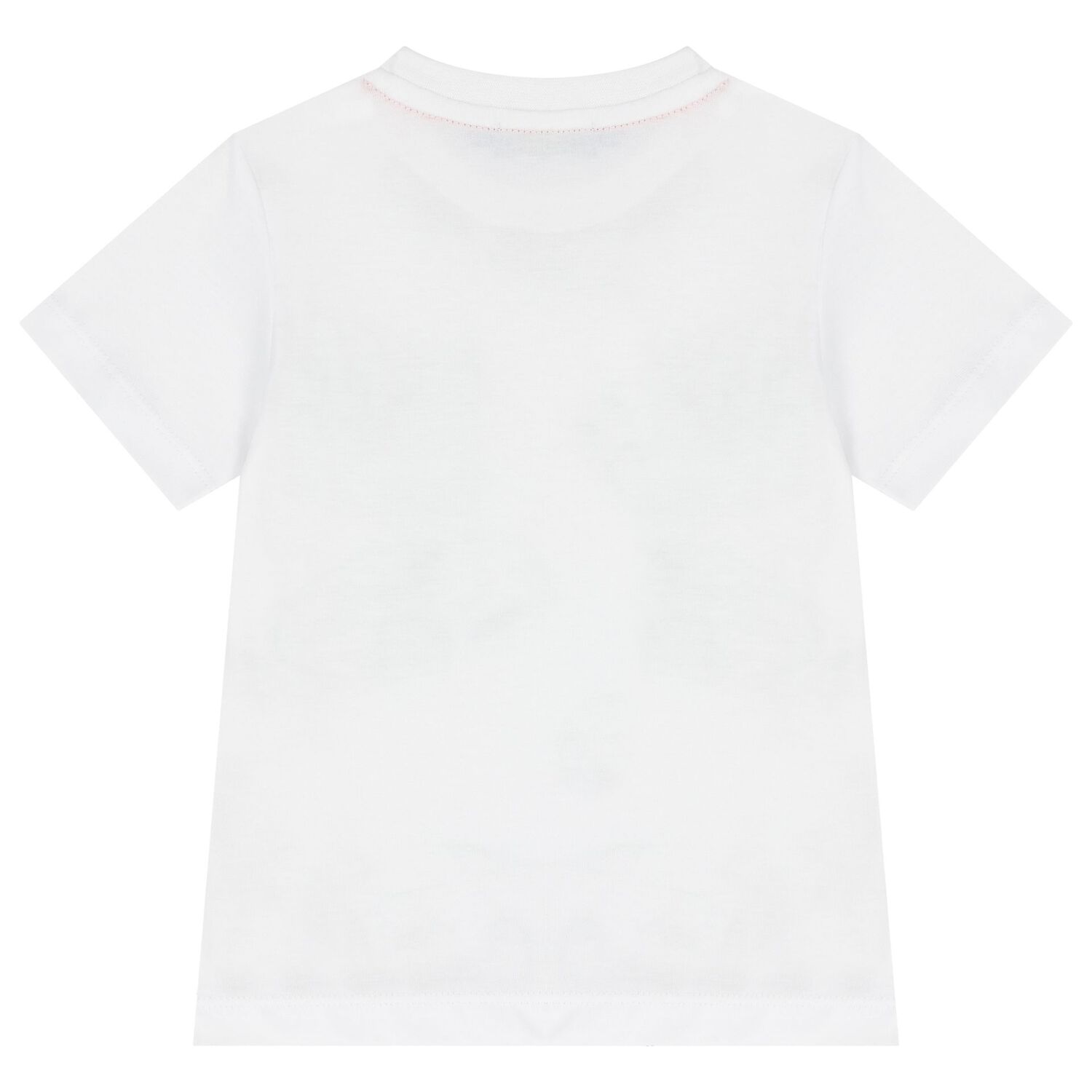 Younger Boys White Logo T-Shirt, 1, hi-res image number null