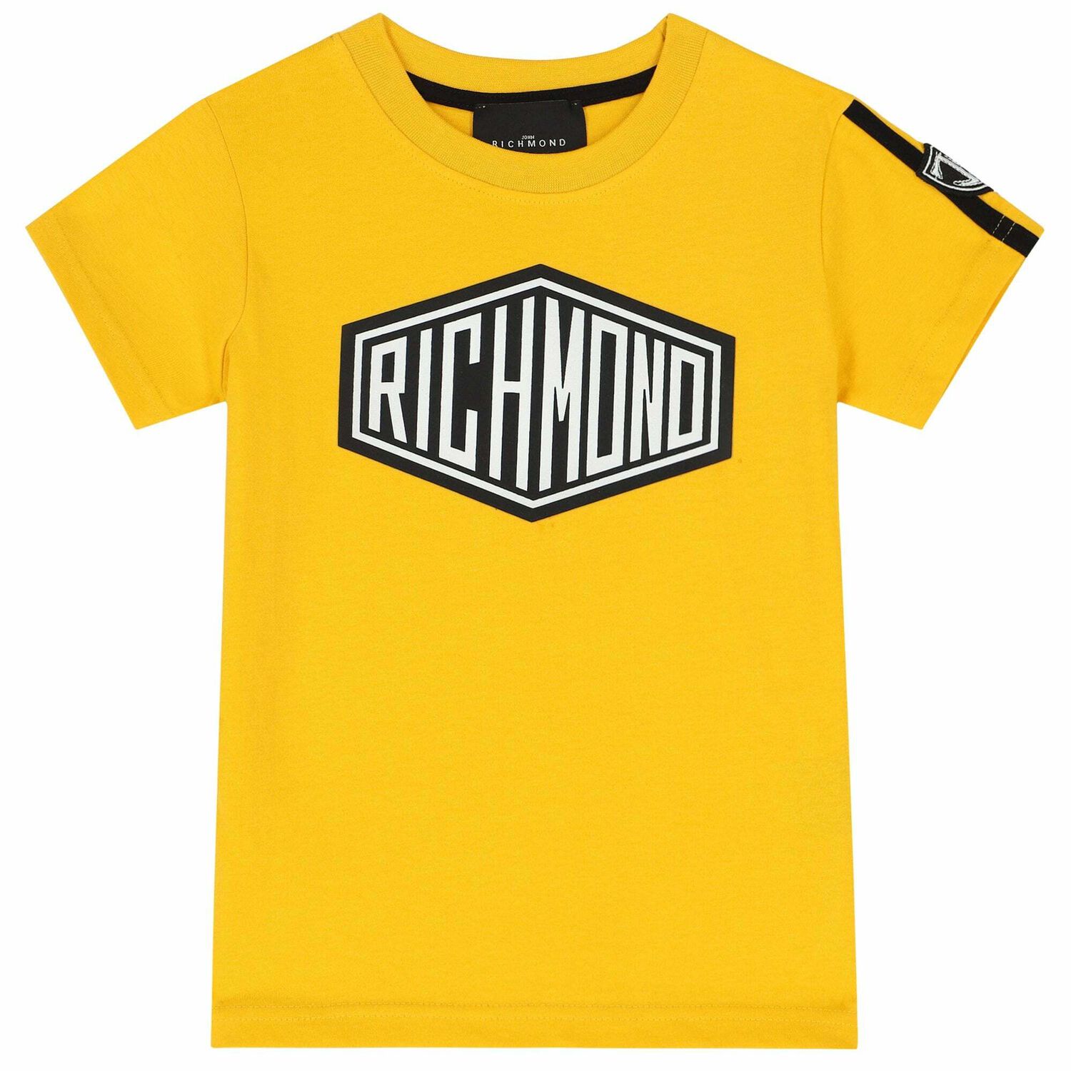 Boys Yellow Logo T-Shirt, 1, hi-res image number null