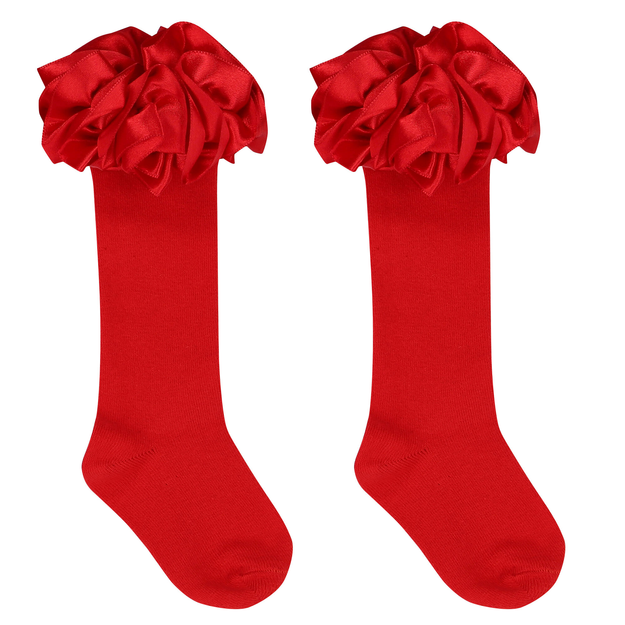 Girls hot sale red socks