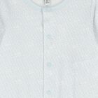 Baby Boys Blue Logo Babygrow Set, 5, hi-res