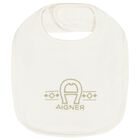 طقم هدايا أفرول بالشعار باللون العاجي, 1, hi-res