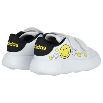White Advantage Smiley World Trainers