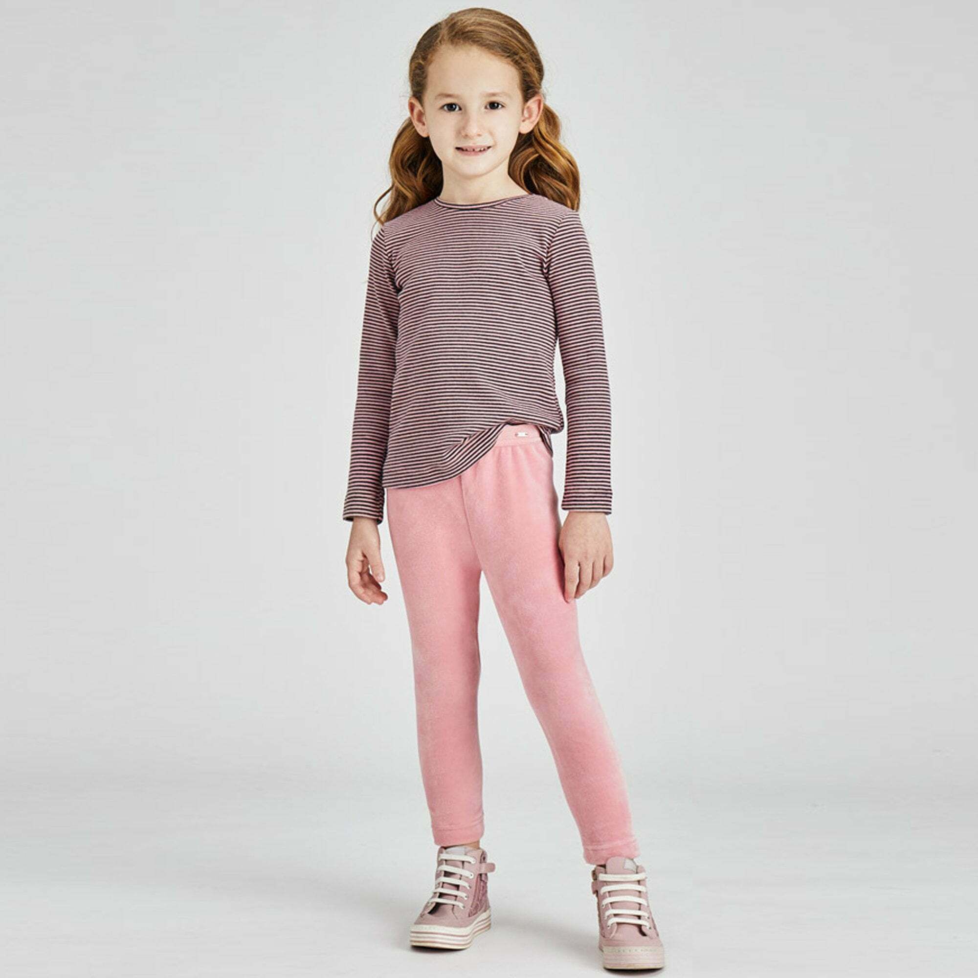 Girls velvet leggings discount