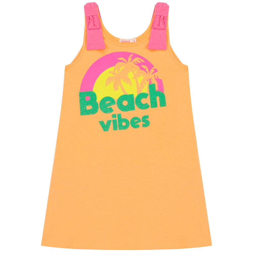 Billieblush Girls Orange & Pink Dress Junior Couture UAE