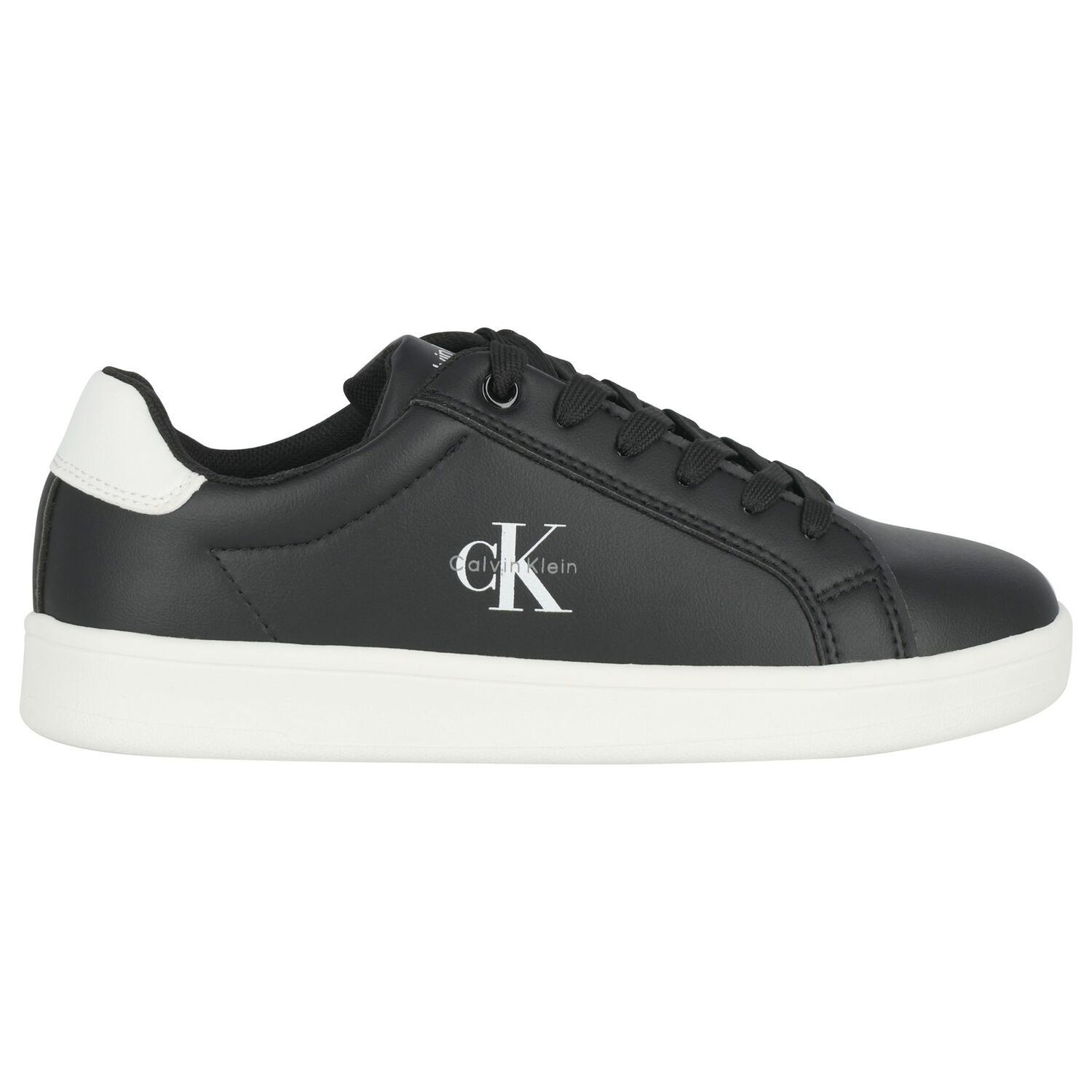 Black & White Logo Trainers, 1, hi-res