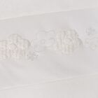 بطانية أطفال عاجية مزخرفة بالزهور, 3, hi-res