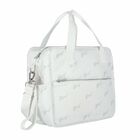 White & Grey Logo Baby Changing Bag, 3, hi-res