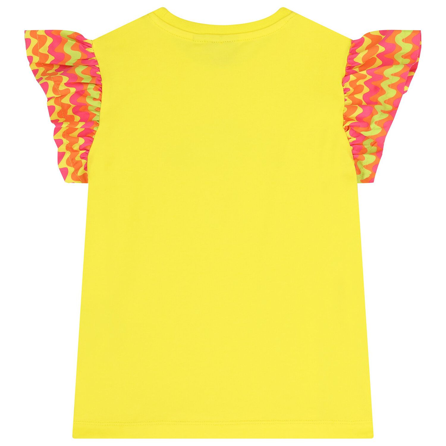 Girls Yellow & Orange Zigzag Skort Set, 1, hi-res