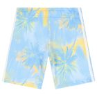 Blue Logo Shorts Set, 1, hi-res
