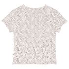 بيجاما بنات بالشعار باللون الوردى والعاجى , 1, hi-res