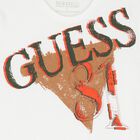 تيشيرت أولاد بالشعار باللون الأبيض, 1, hi-res