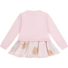 طقم ليغينز بالشعار باللون الزهري , 1, hi-res