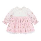 Baby White & Pink Heart Dress, 1, hi-res