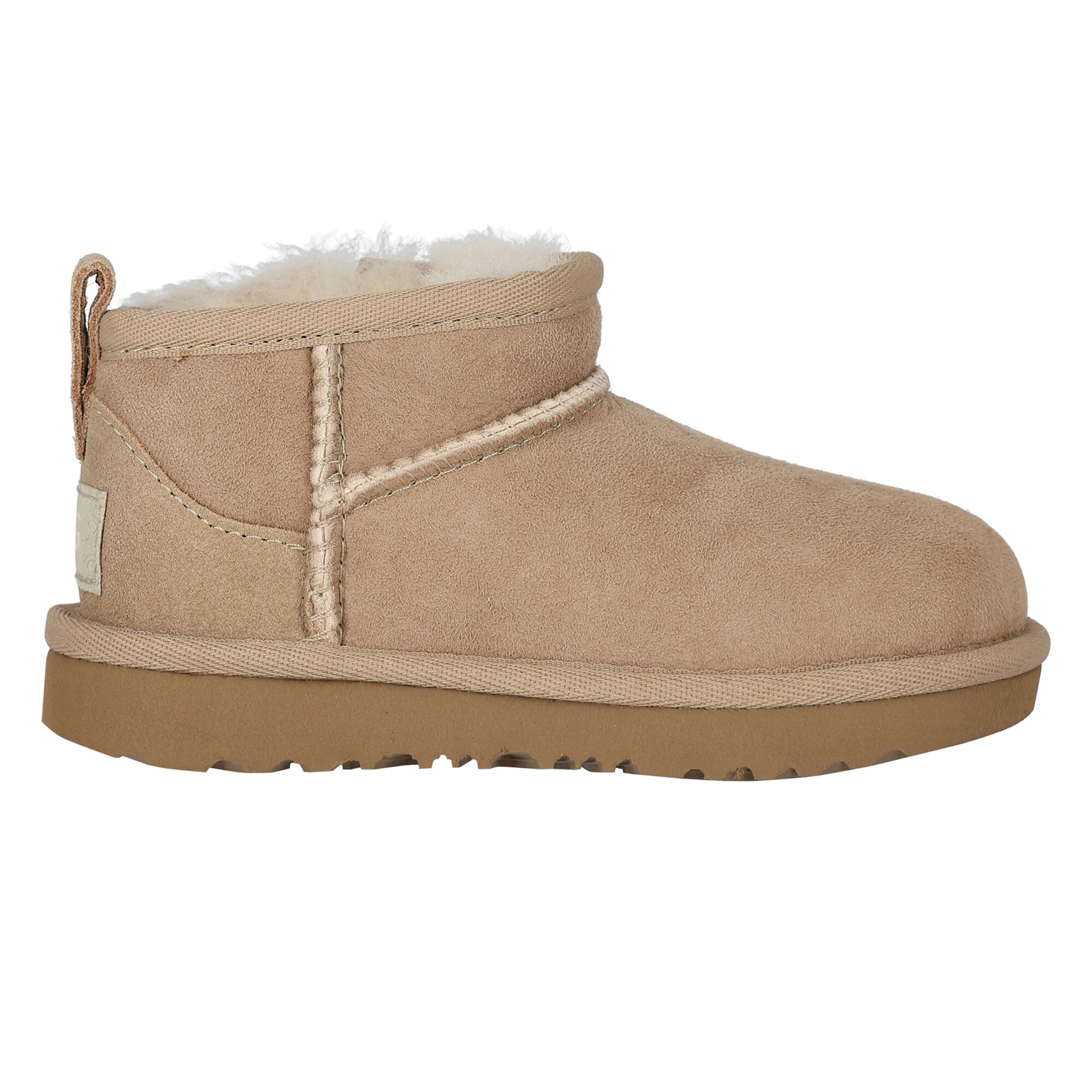 UGG Beige Classic Ultra Mini Suede Boots Junior Couture UAE