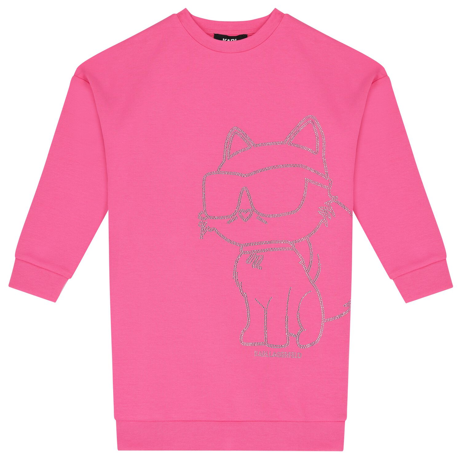 فستان بنات بشعار شوبيت باللون  الوردى, 1, hi-res image number null