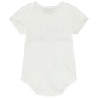 White Logo Baby Gift Set, 1, hi-res