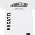 Boys White Logo T-Shirt, 1, hi-res