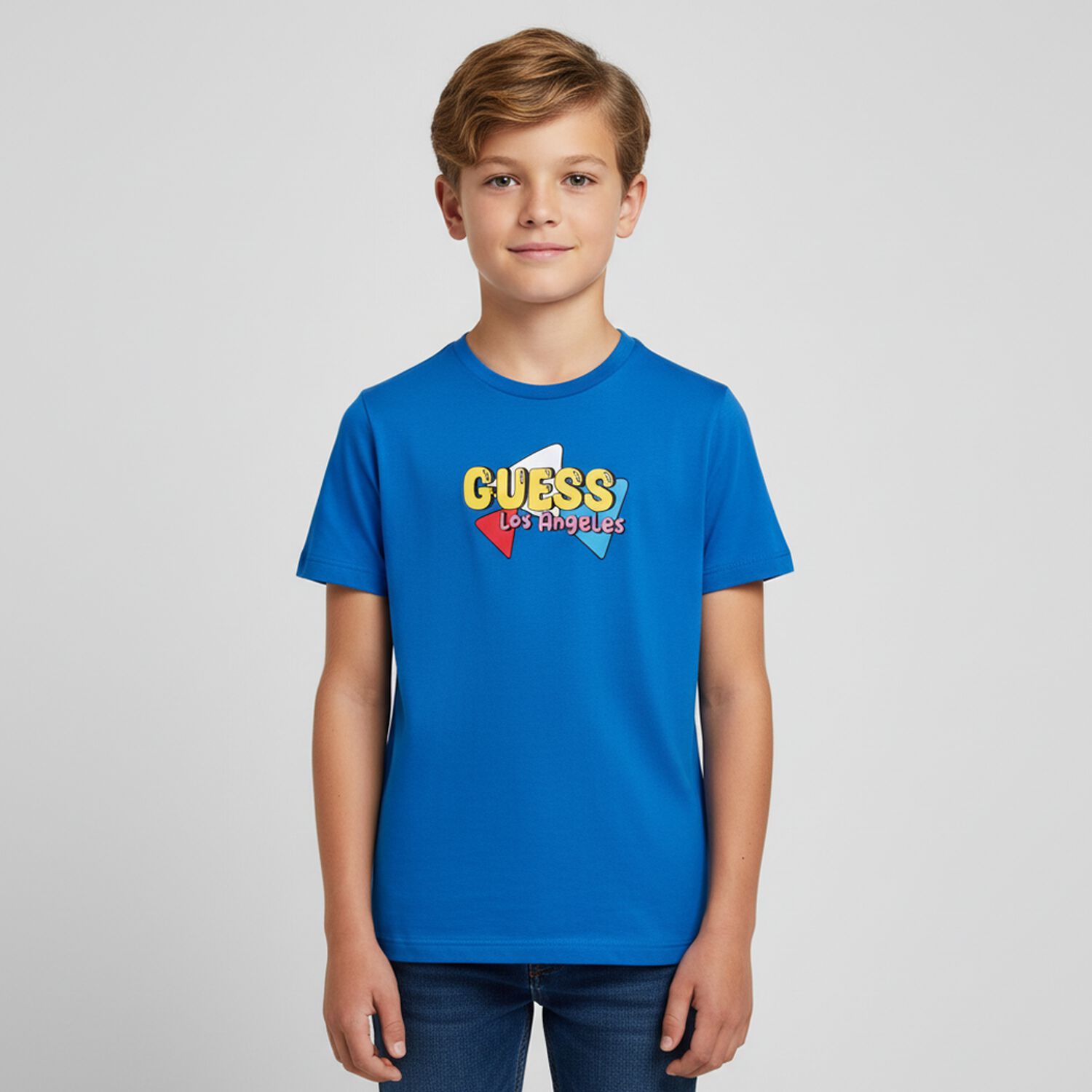 Boys Blue Logo T-Shirt, 1, hi-res image number null