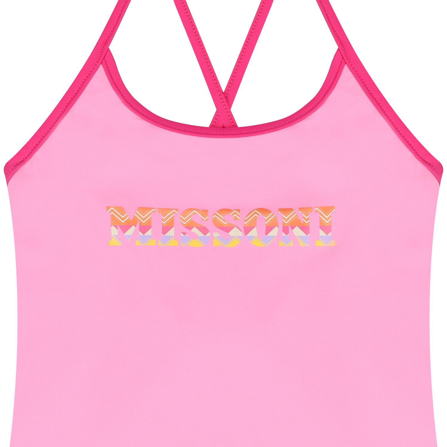 مايوة بنات بالشعار باللون الوردى, 1, hi-res image number null