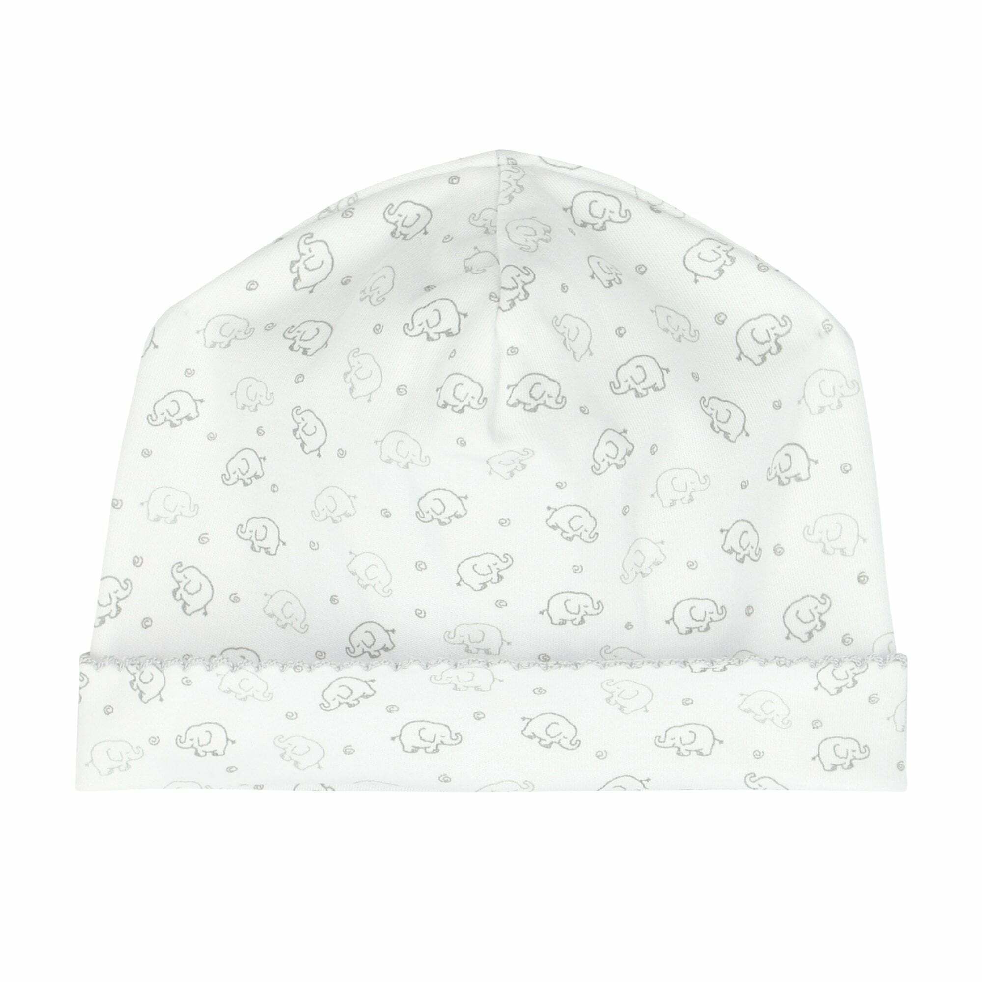 Kissy Kissy Elephant Print Baby Hat Junior Couture UAE