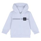 بدله رياضيه للاولاد بالشعار باللون الابيض والازرق , 1, hi-res