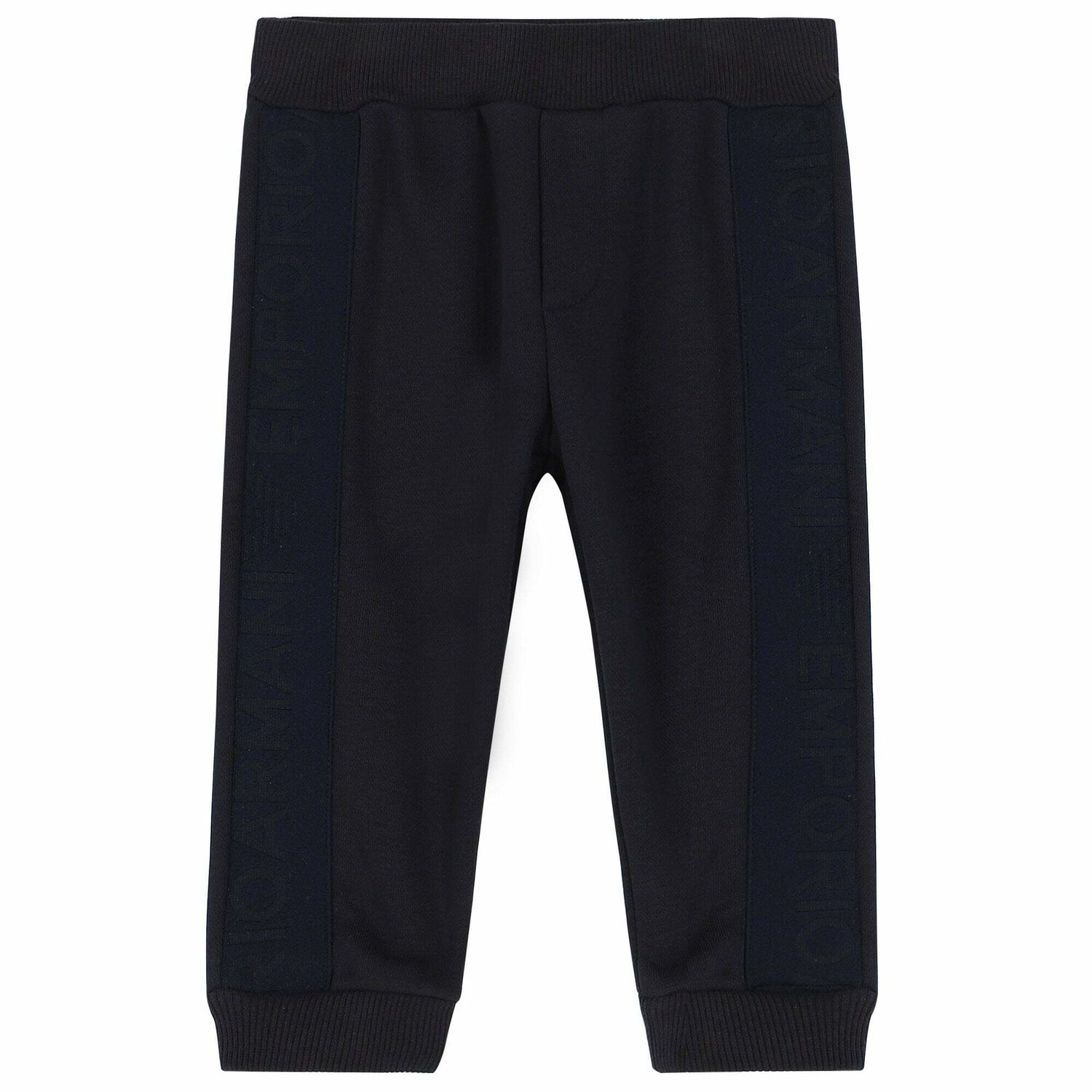 Younger Boys Navy Logo Tracksuit, 1, hi-res